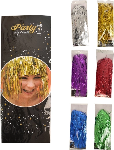 Kostýmová parochňa so strapcami (6 variantov)