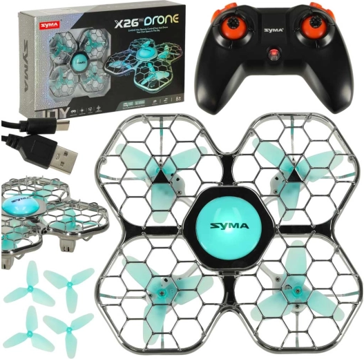 RC dron Syma X26PRO 2,4 GHz Wi‑Fi čierny