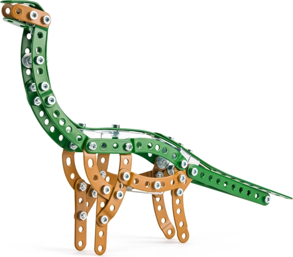 Merkur brachiosaurus – kovová stavebnica (145 dielikov)