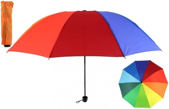 Skladací dúhový dáždnik