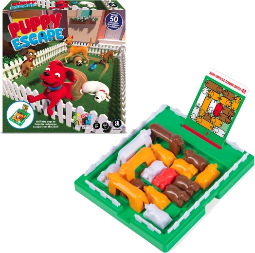 STEM logická hra Útek šteniatka