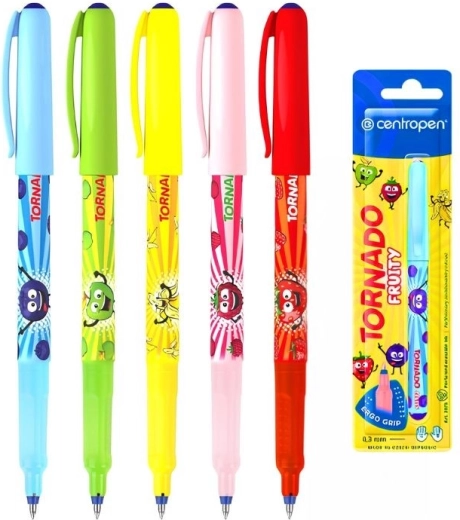 Guľôčkové pero Centropen Tornado Fruity s ovocnou vôňou - 1 kus
