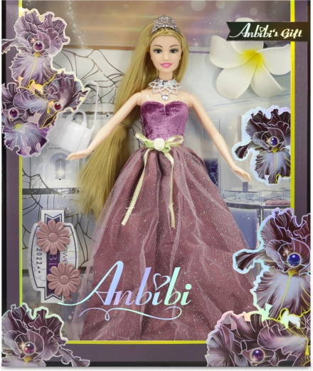 Anbibi kvetinová bábika Raduška 28 cm