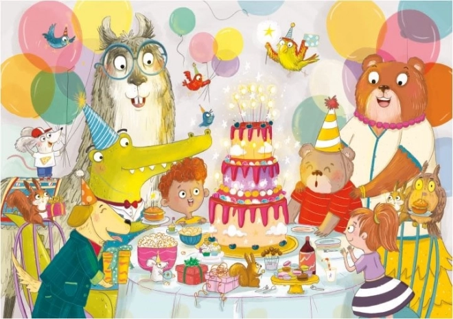 Puzzle CLEMENTONI Všetko najlepšie k narodeninám! 30 dielikov