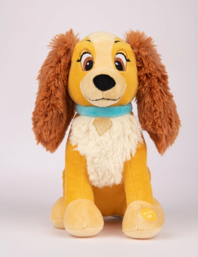 Plyšová Lady so zvukom 20 cm (Lady a Tramp)