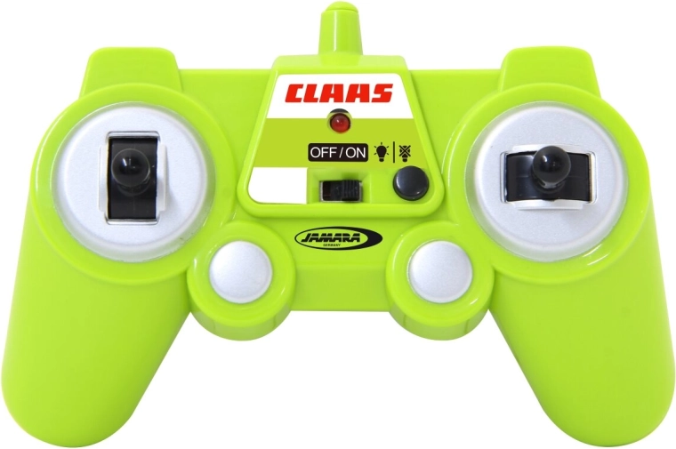 Diaľkovo ovládaný traktor Claas Arion 660 so sklápacím prívesom 1:24