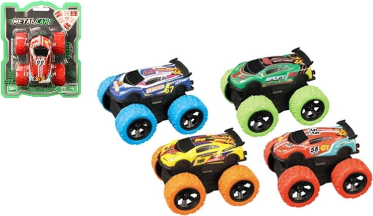 Terénne auto s naťahovacím pohonom pull-back