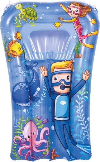 Nafukovacie detské lehátko s okienkom 67 × 43 cm, mix farieb