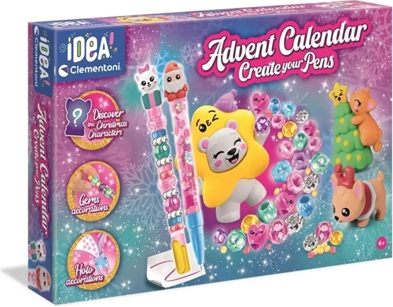 Clementoni Art & Ideas kreatívny adventný kalendár - 1 kus