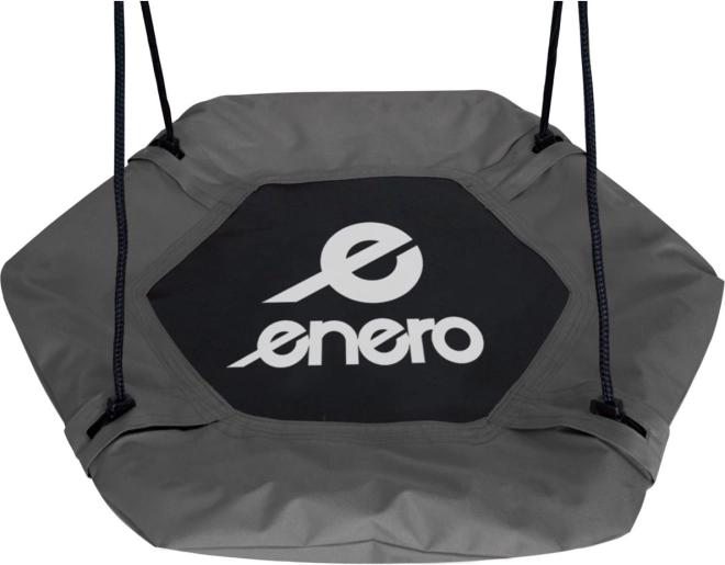 Šesťuholníková hojdačka bocianie hniezdo v sivej farbe