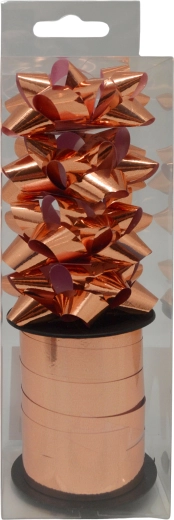 Sada darčekových maší v ružovej farbe so stuhou 10 m (4 ks) SPARKYS