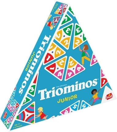 Goliath Triominos Junior – detská hra s číslami a farbami
