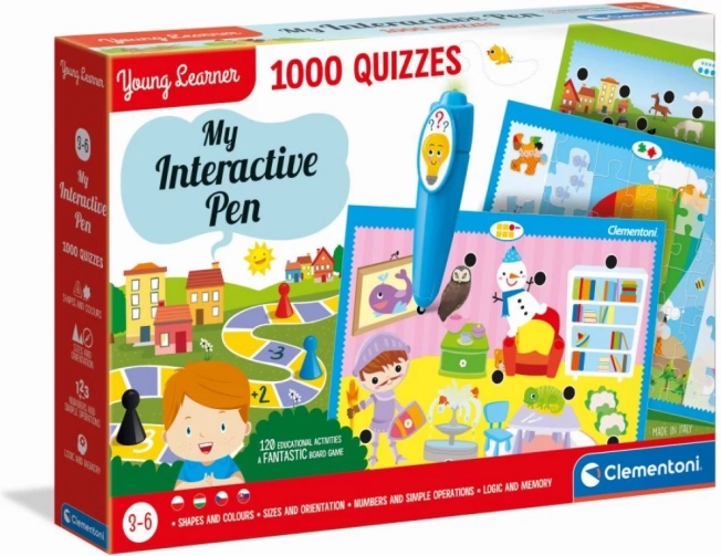 Clementoni interaktívna hra Moje interaktívne pero