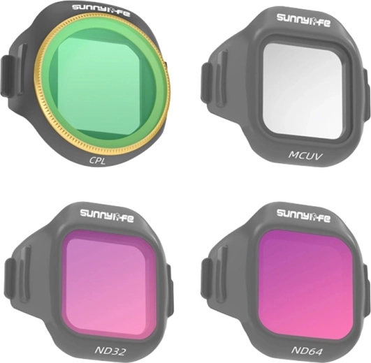 Sada filtrov SUNNYLIFE MCUV, CPL, ND32 a ND64 pre DJI MINI 5 Pro