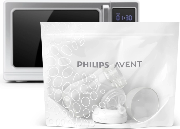Philips Avent sterilizačné vrecká do mikrovlnnej rúry, 5 ks