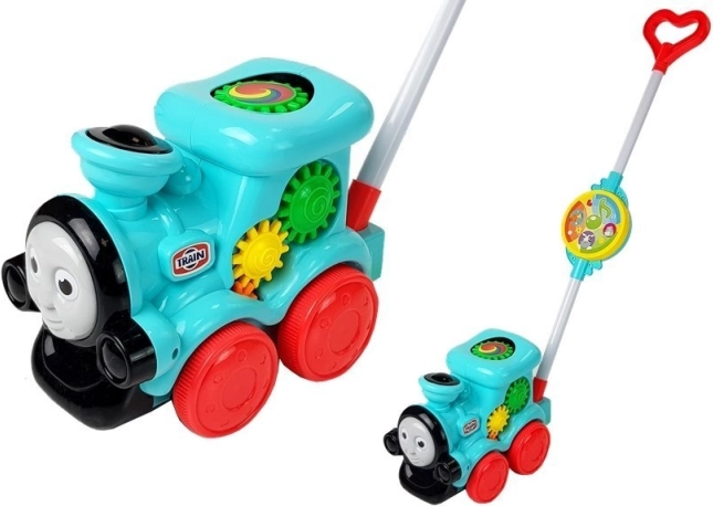 Pohybový vláčik s rukoväťou a zvukmi