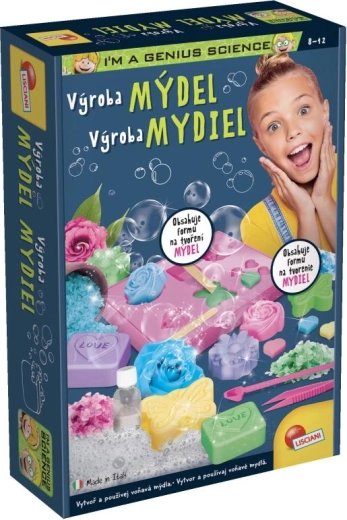 Výroba mydiel – kvety, kreatívna sada