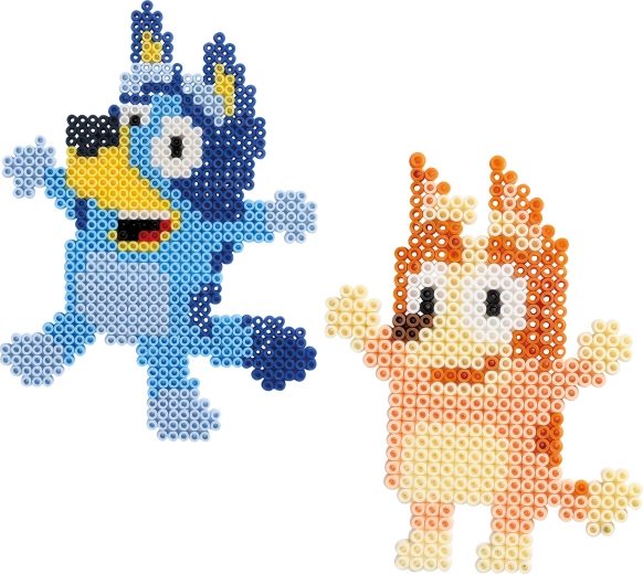 Bluey kreatívna sada zažehlovacích korálikov pre deti