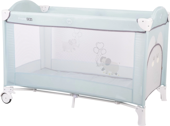 Cestovná postieľka FreeOn Balloon mätová