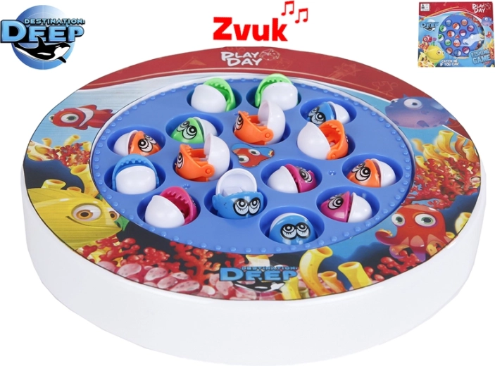 Detská hra Destination Deep – chytanie rybičiek so zvukmi