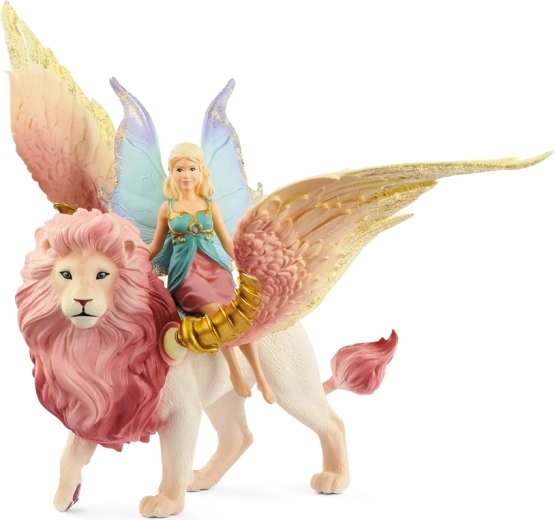 Schleich Bayala elfia víla na okrídlenom levovi