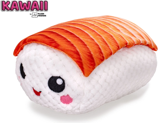 Plush Friends Kawaii plyšové sushi nigiri losos 25 cm