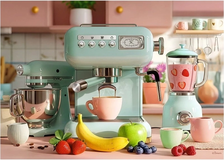 Cherry Pazzi puzzle Espresso štýl 500 dielikov