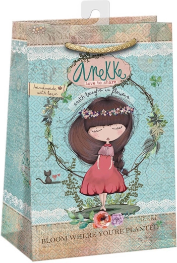 Darčeková papierová taška Argus Anekke 10 × 16 × 6 cm - 1 kus