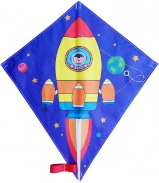 Lietajúci drak Kozmická raketa 70x60 cm