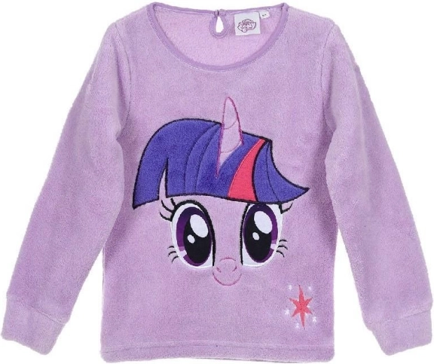 Fialová fleecová mikina My Little Pony
