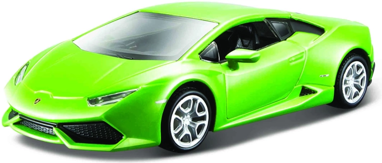 Lamborghini Huracan Coupe zelený model v mierke 1:32