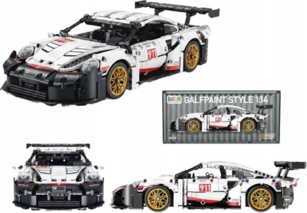 Stavebnica Porsche v kufríku