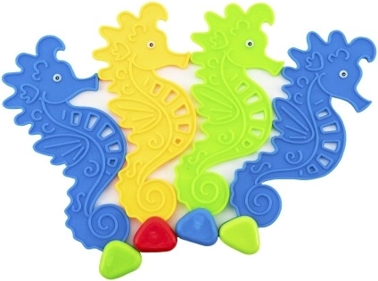 Zábavné koníčky na potápanie 4ks