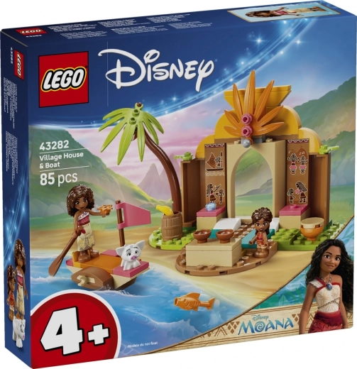 LEGO Disney Vaiana – dedinská chatka a loďka