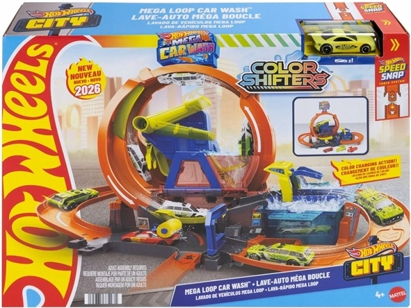 Hot Wheels City Mega autoumyváreň so slučkou