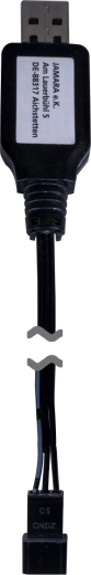 USB nabíjací kábel pre bager JCB 1:26 2,4 GHz Demolition-Set