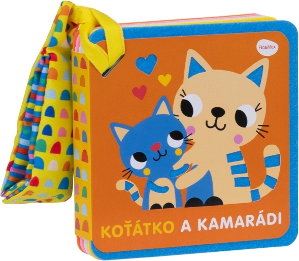 Knižka do kočíka Mačiatko a kamaráti