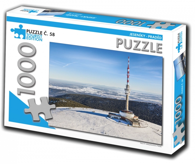 Puzzle Jeseníky, Praděd 1000 dielikov – turistická edícia