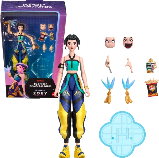 Mattel figúrka Zoey KPop demon hunters HUNTR/X „How It’s Done“ - 1 kus