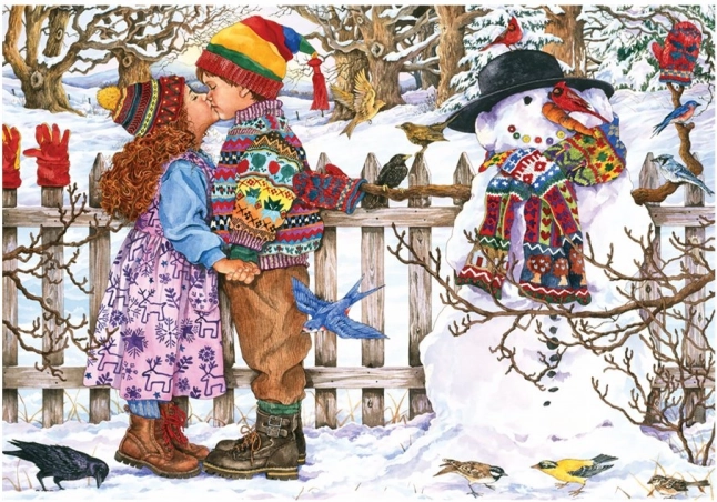 Puzzle Prvá pusa 500 dielikov ANATOLIAN