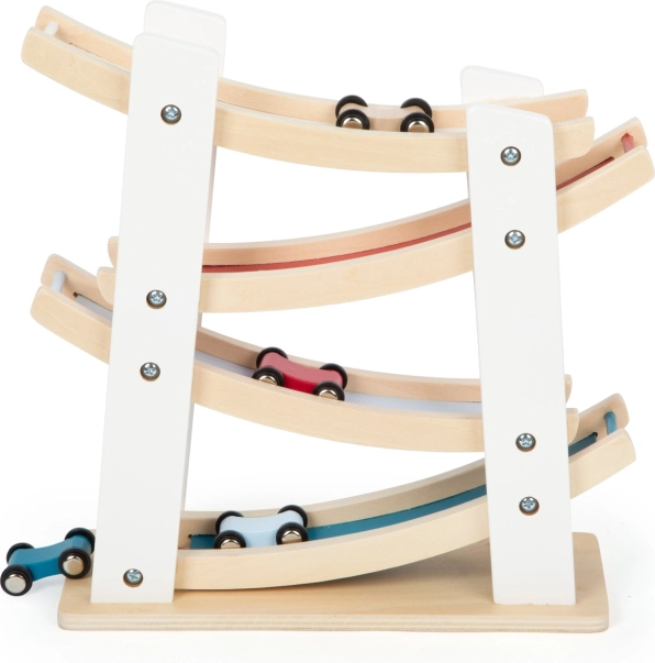 Drevená kaskádová závodná dráha