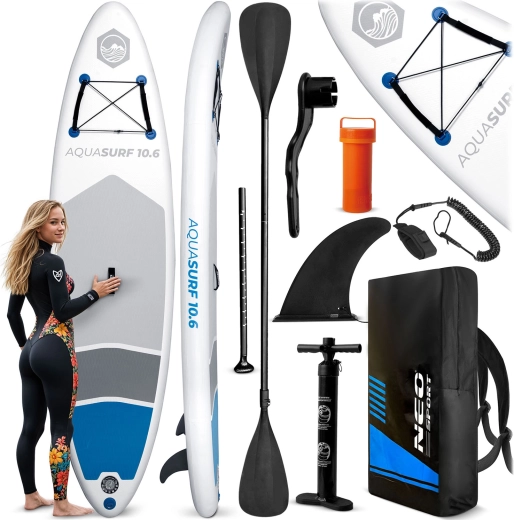 Nafukovací paddleboard AQUASURF 10'6 (320 × 84 × 15 cm) set