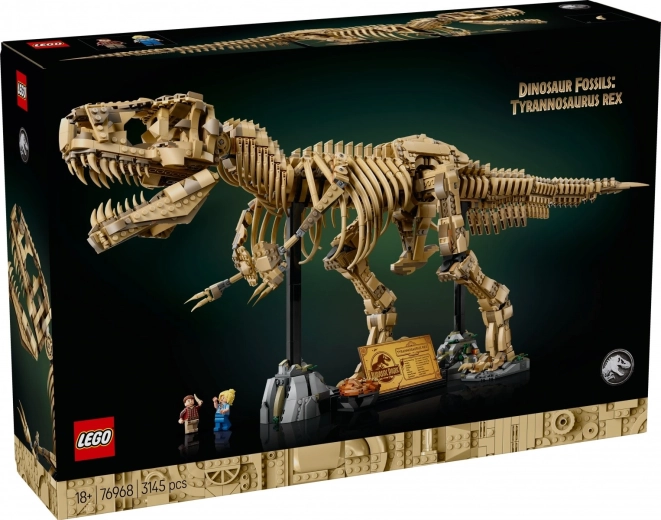 LEGO Jurassic World kostra tyranosaura – zberateľský model pre dospelých
