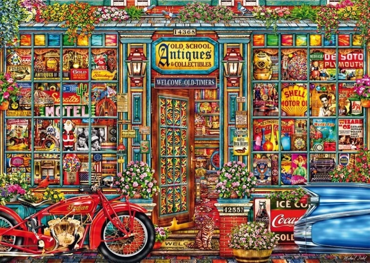 Puzzle Poklady minulosti 1000 dielikov SCHMIDT