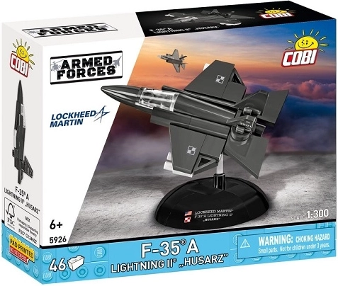 Cobi Armed Forces model lietadla Lockheed Martin F-35A Lightning II Husarz