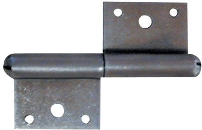 Okenný záves 80 mm pravý, zadlabací – balenie 20 ks