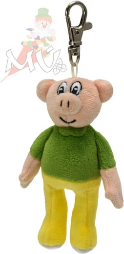 Moravská ústredňa prívesok Štvorlístok Bobík 12 cm s karabínou - 1 kus