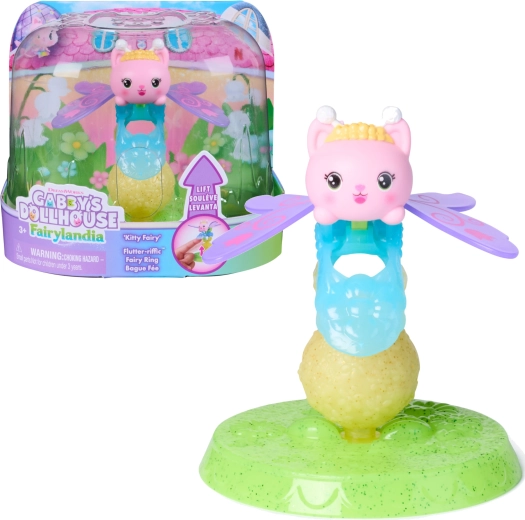Spin Master Gabby’s Dollhouse Fairylandia prsteň s figúrkou Kitty Fairy