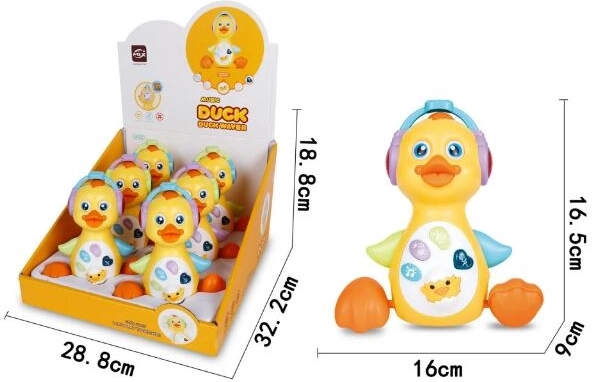 Hrajúca kačička so svetlom a zvukom