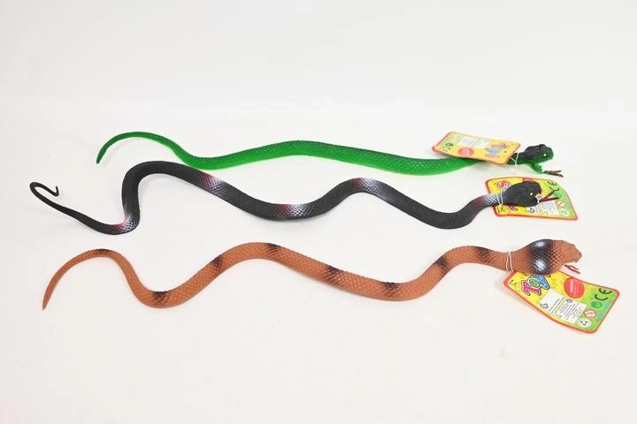 Gumový had – realistická ohybná figúrka (cca 40 cm)